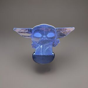 Star Wars 3D Illusion Lamp Baby Yoda StormTrooper Darth Vader Night Light 4 Kids